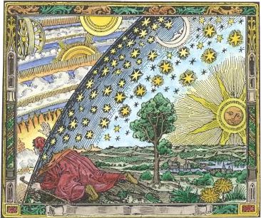 Flammarion gravürü sahibi bilinmeyen, anonim bir ahşap gravürdür. İlk kez Camille Flammarion'un 1888 tarihli L'atmosphère: météorologie populaire ("Atmosfer: Popüler Meteoroloji") isimli eserinde yer bulması isminin kaynağıdır.